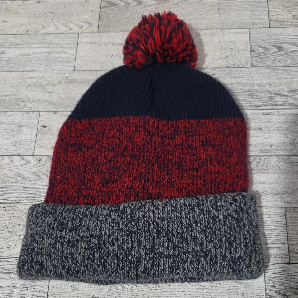 NFL New England Patriots 47 Brand Knit Pom Beanie